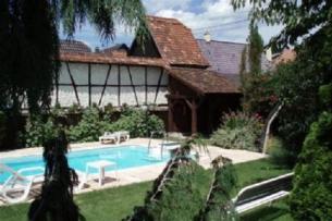Gästezimmer : La Ferme Bleue - Garten und Schwimmbad